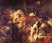 Eugene Delacroix The Death of Sardanapalus painting